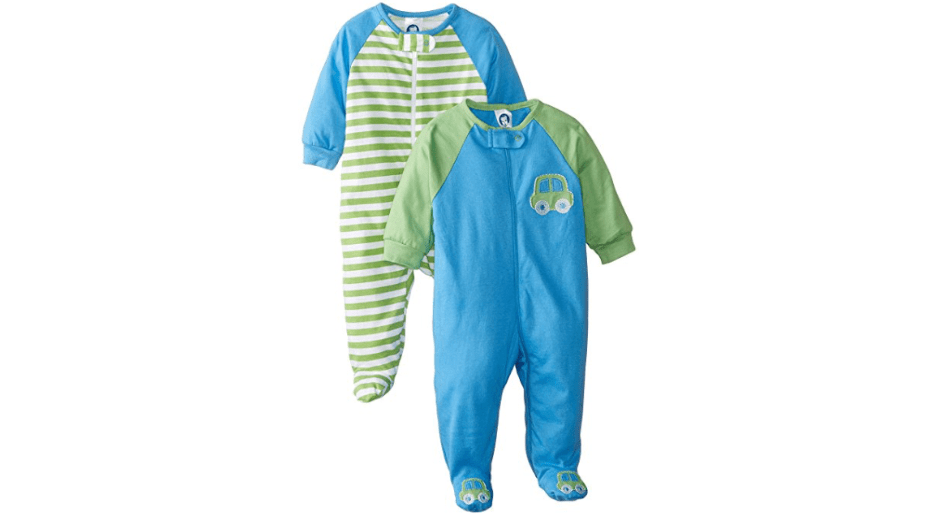 Baby Boys' 2 Pack Sleep 'N Play