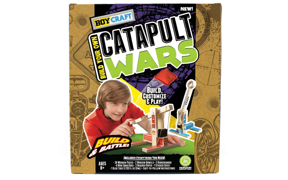 Boy Craft Catapult Wars Build and Battle Kit