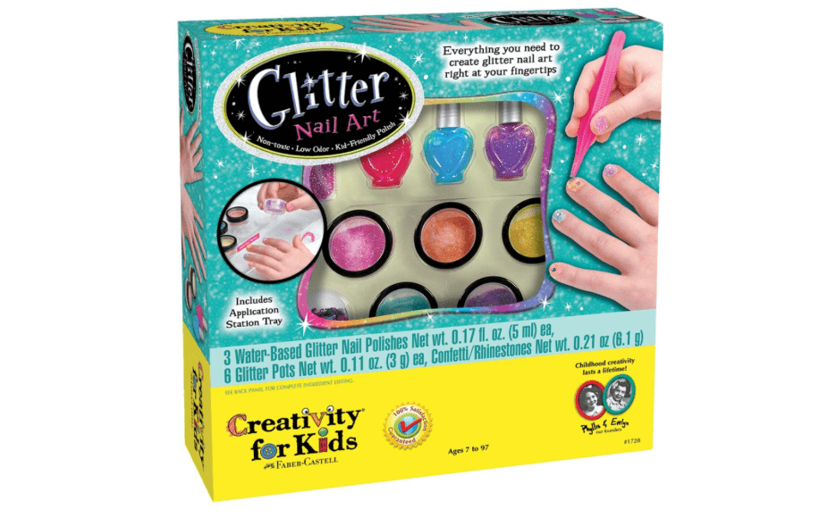 10. Nail Art for Kids with Glitter - wide 2