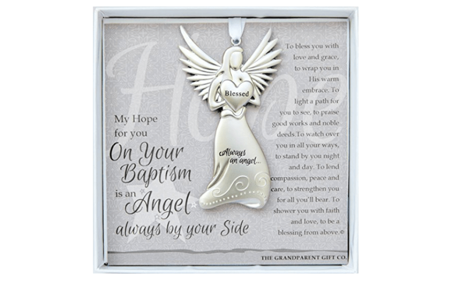 Always an Angel Baptism Ornament