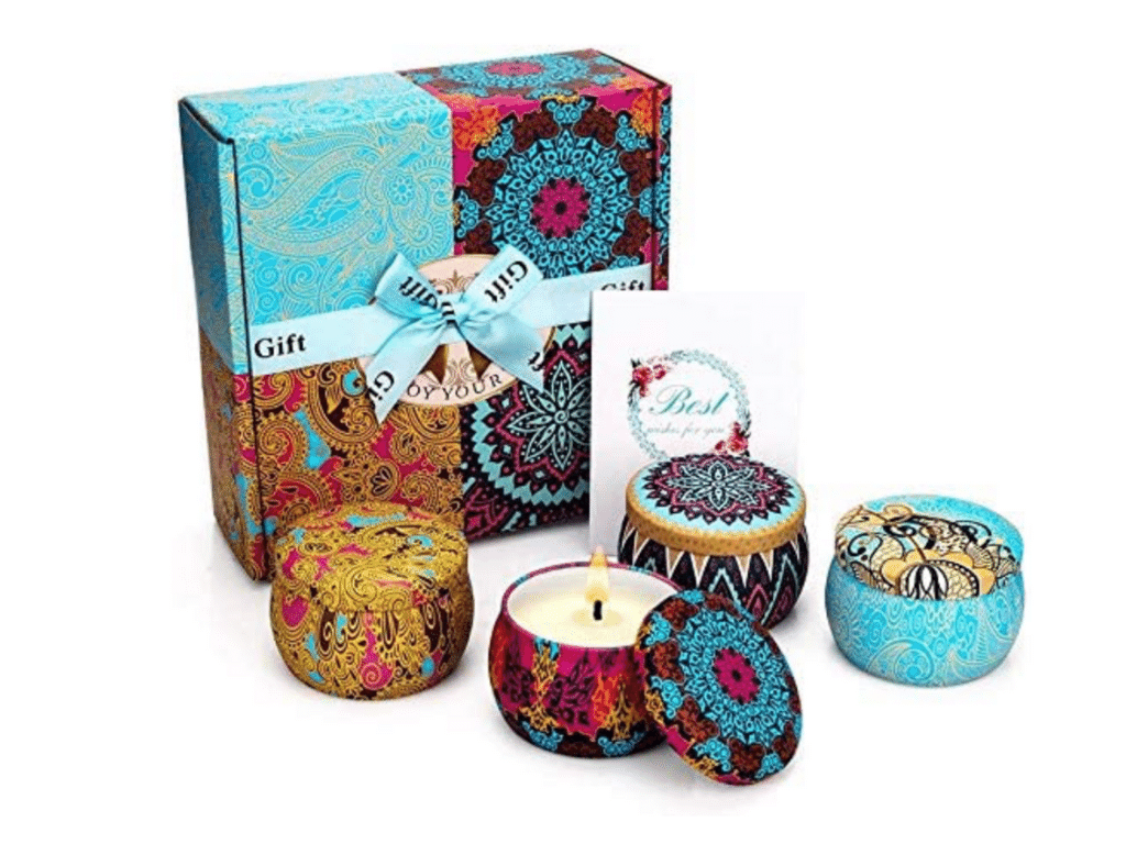 Yinuo Mirror Scented Candles Gift Set
